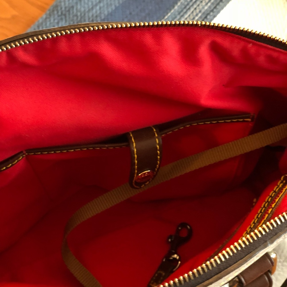 Dooney and Bourke Stone Samba Satchel - Picture 2 of 7
